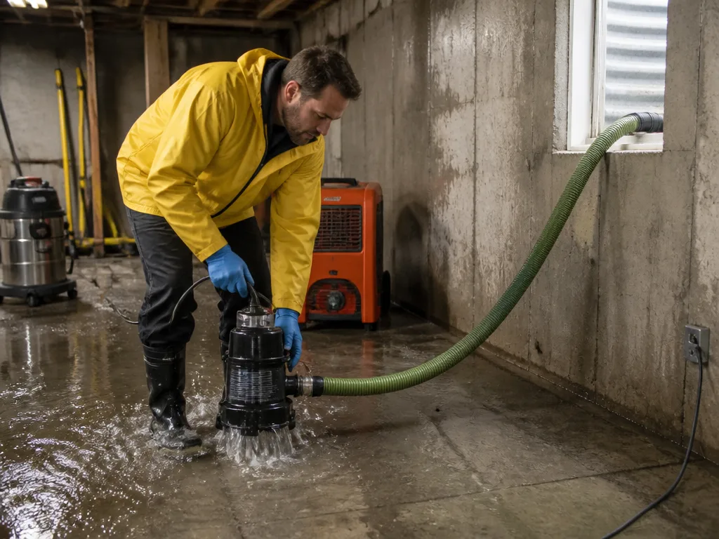 Basement Flooding Cleanup