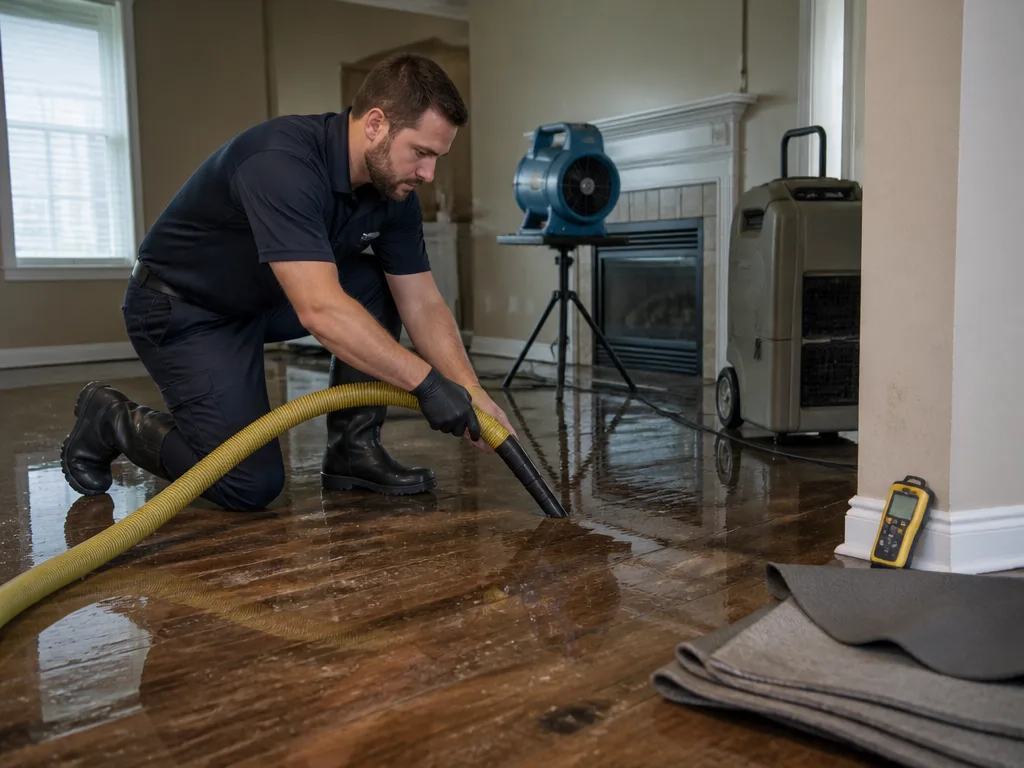 Burst Pipe Cleanup