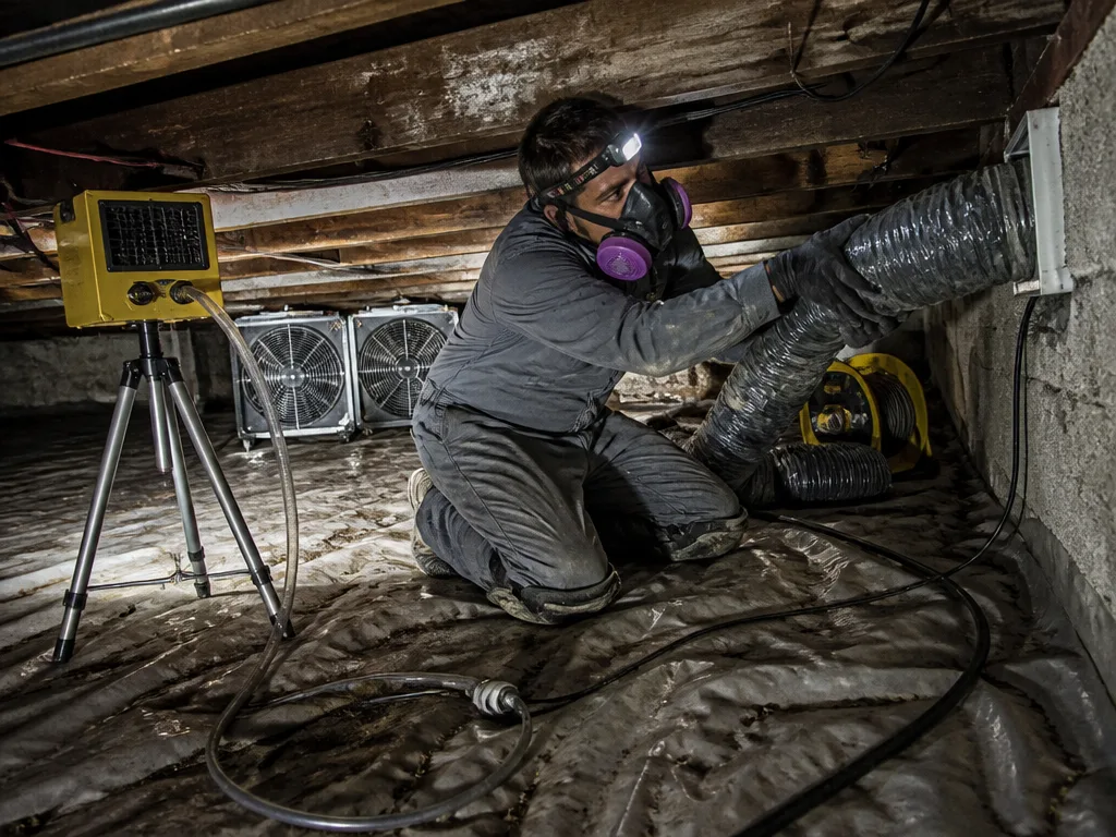 Crawl Space Drying