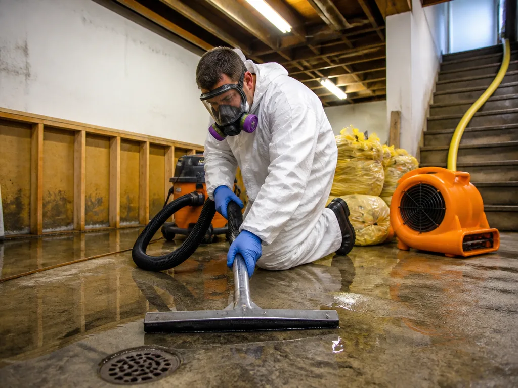 Sewage Backup Cleanup